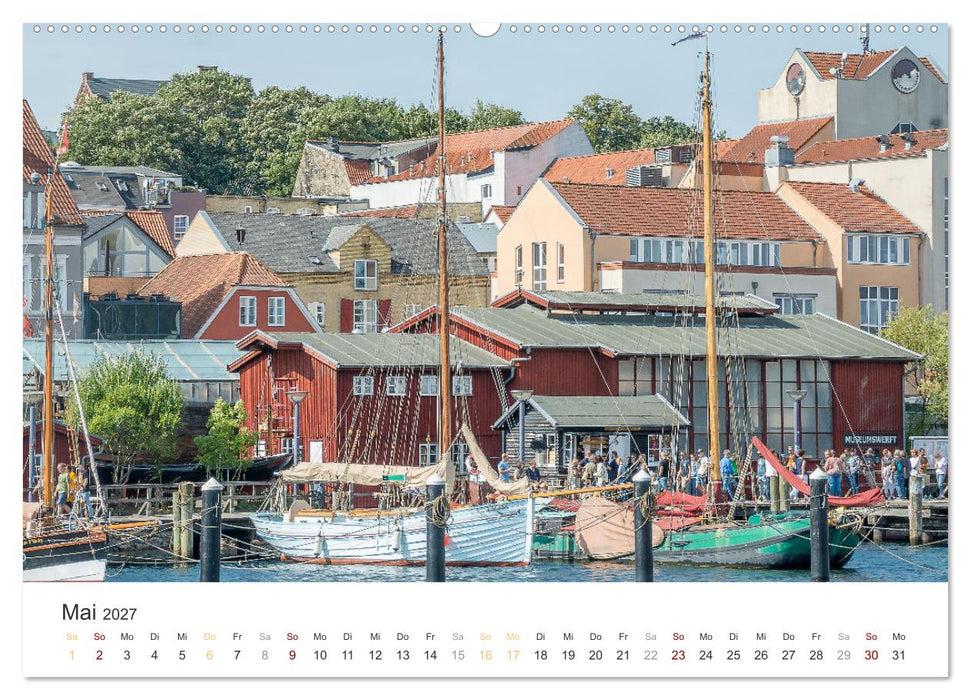 Flensburg maritim (CALVENDO Premium Wandkalender 2027)