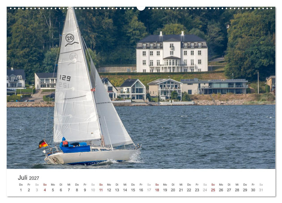 Flensburg maritim (CALVENDO Premium Wandkalender 2027)