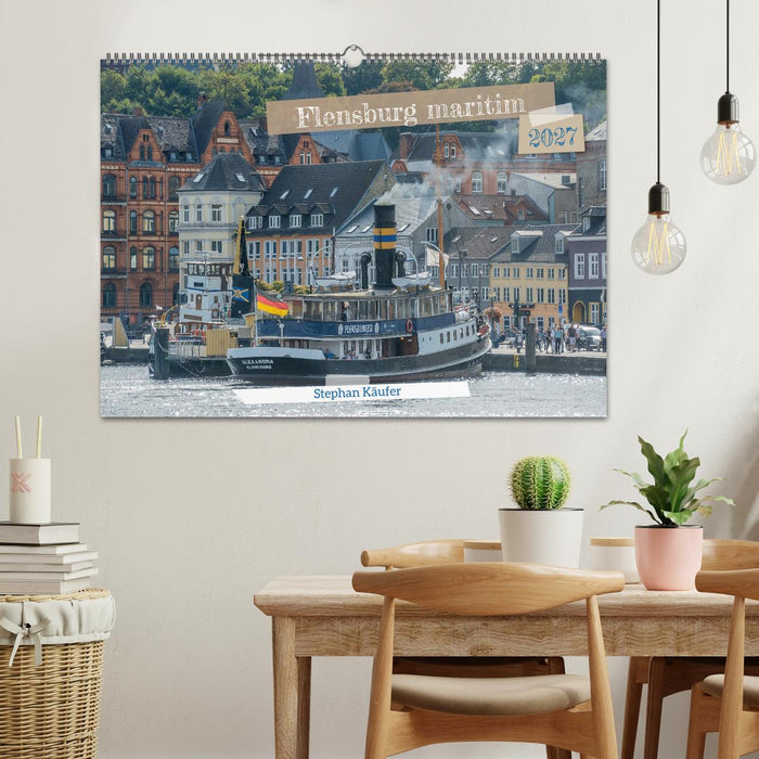 Flensburg maritim (CALVENDO Wandkalender 2027)