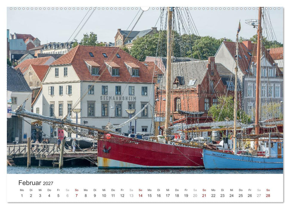 Flensburg maritim (CALVENDO Wandkalender 2027)