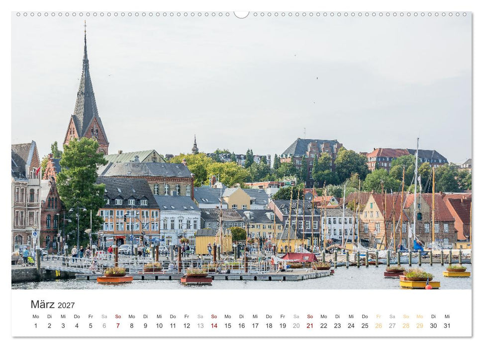 Flensburg maritim (CALVENDO Wandkalender 2027)