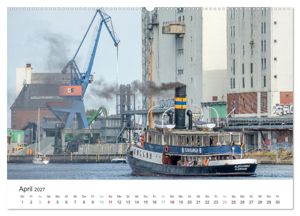 Flensburg maritim (CALVENDO Wandkalender 2027)