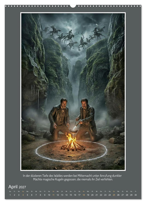 Fantastische Szenen aus großen Opern (CALVENDO Wandkalender 2027)