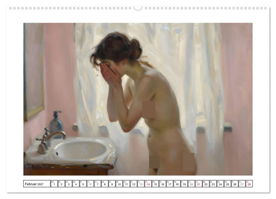 Schönheit ohne Schleier - Impressionismus (CALVENDO Wandkalender 2027)