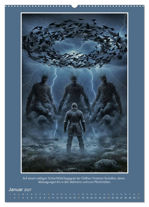 Fantastische Szenen aus großen Opern (CALVENDO Premium Wandkalender 2027)