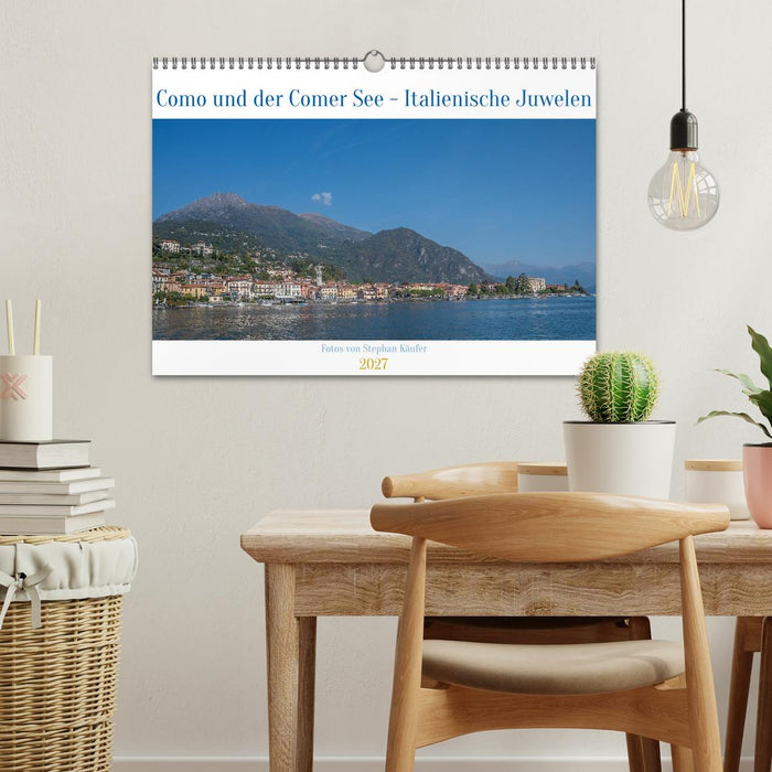 Como und der Comer See (CALVENDO Wandkalender 2027)