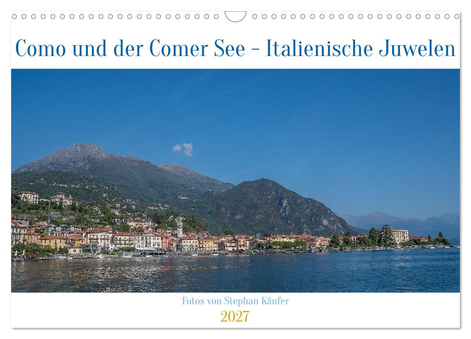 Como und der Comer See (CALVENDO Wandkalender 2027)