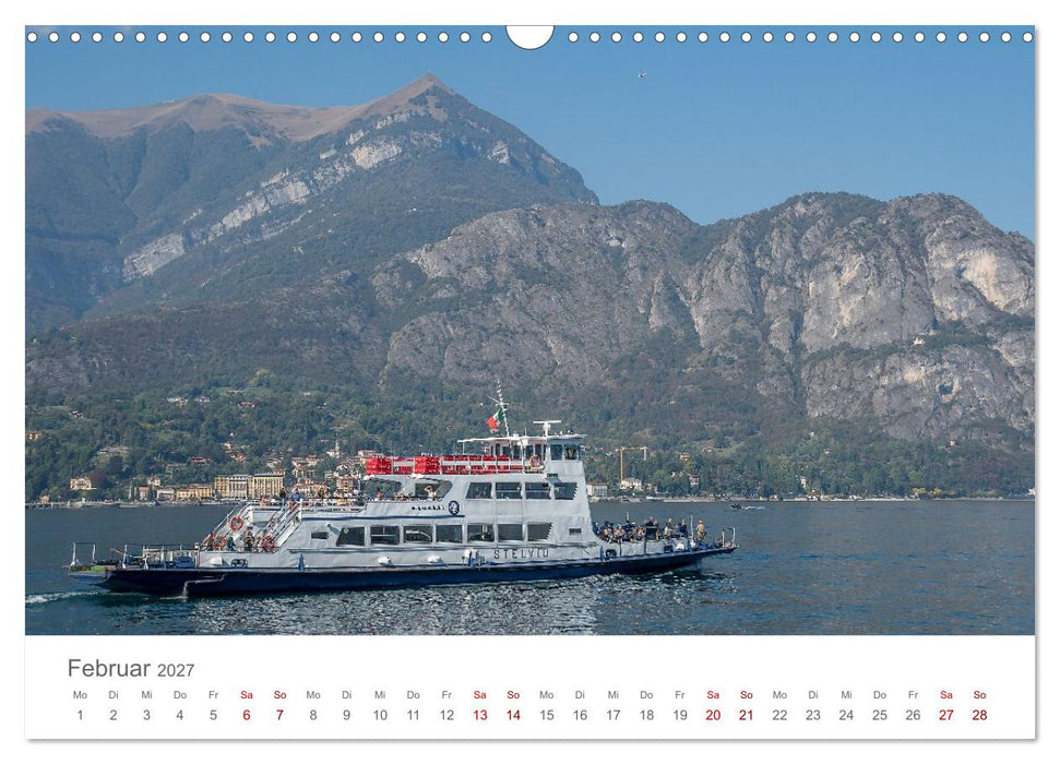 Como und der Comer See (CALVENDO Wandkalender 2027)