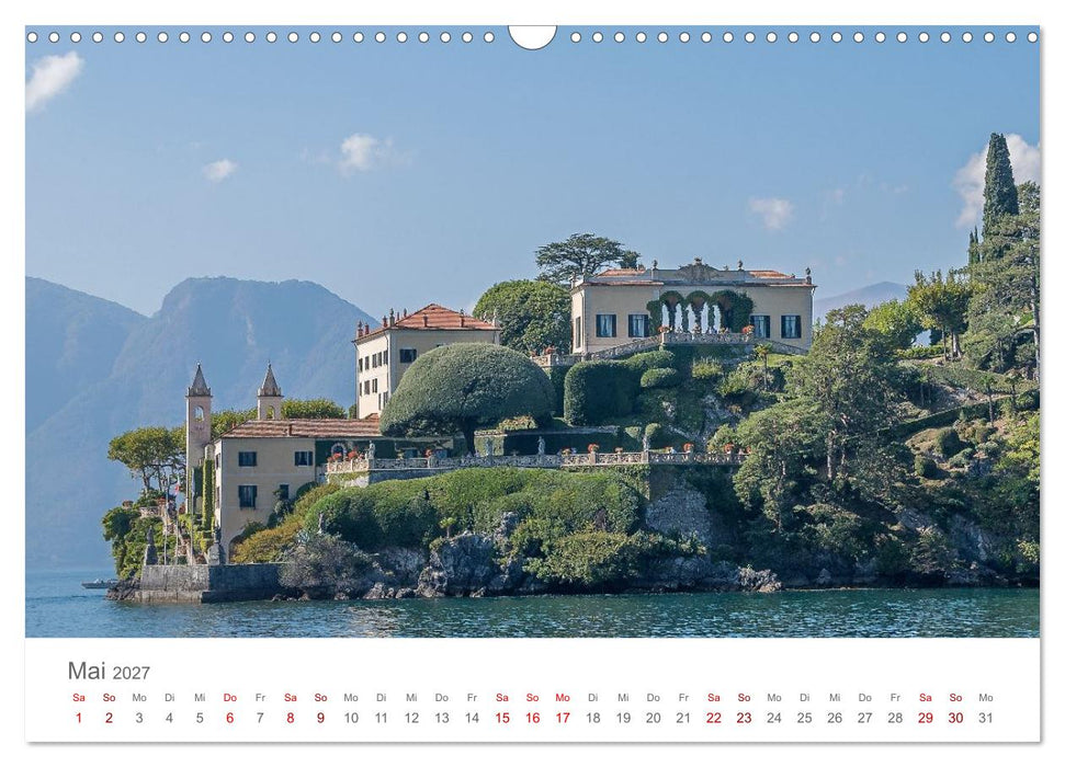 Como und der Comer See (CALVENDO Wandkalender 2027)