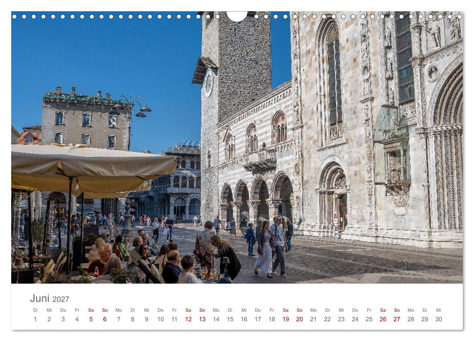 Como und der Comer See (CALVENDO Wandkalender 2027)