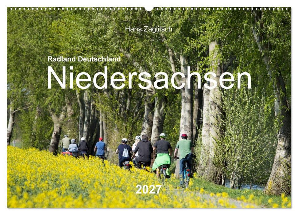 Radland Deutschland - Niedersachsen (CALVENDO Wandkalender 2027)