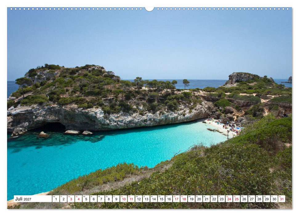 Mallorca - Momente einer Reise (CALVENDO Premium Wandkalender 2027)