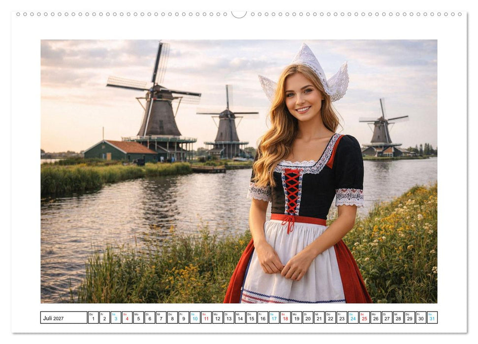 Schönheit(en) in Europa (CALVENDO Premium Wandkalender 2027)