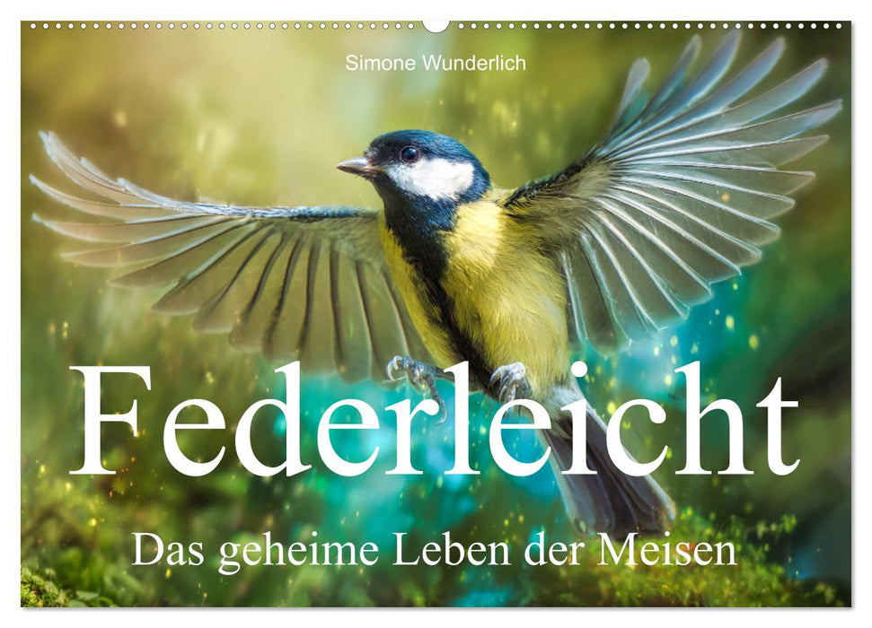 Federleicht - Das geheime Leben der Meisen (CALVENDO Wandkalender 2027)