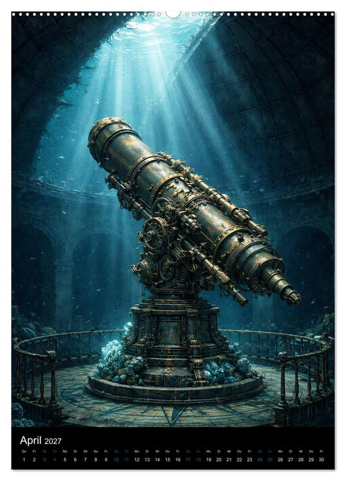 Aetherion – Die versunkene Stadt (CALVENDO Wandkalender 2027)