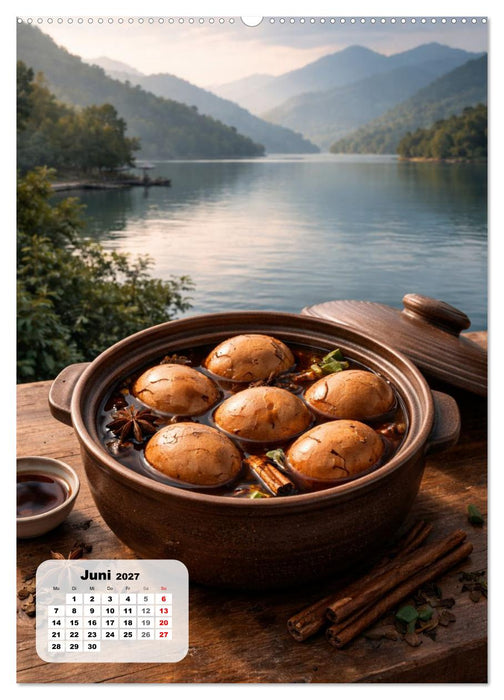 Taiwan – Eine Schlemmerreise durchs Land der Nachtmärkte (CALVENDO Wandkalender 2027)