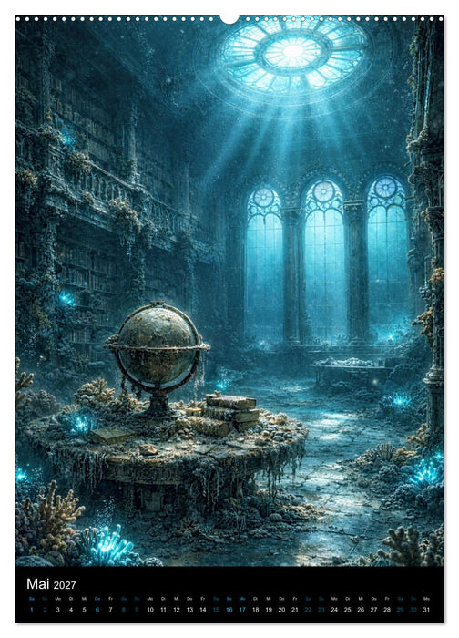 Aetherion – Die versunkene Stadt (CALVENDO Premium Wandkalender 2027)