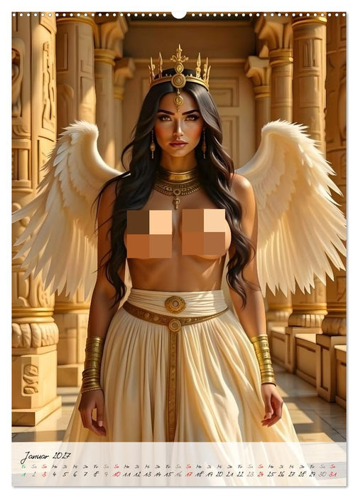 Göttinnen der Ägypter (CALVENDO Wandkalender 2027)