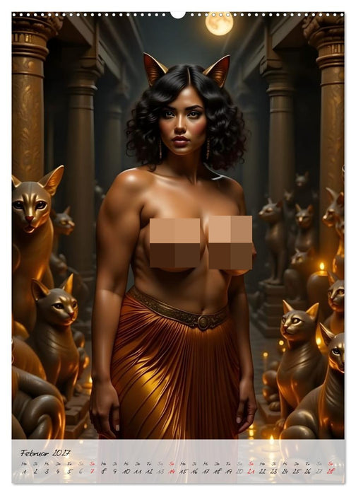Göttinnen der Ägypter (CALVENDO Wandkalender 2027)