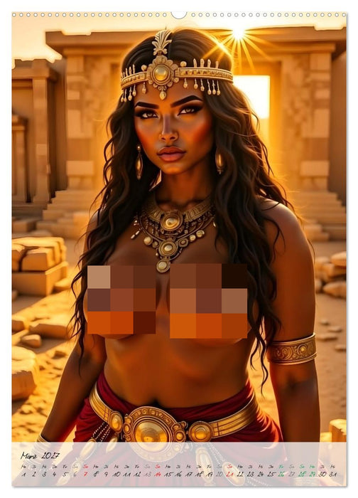 Göttinnen der Ägypter (CALVENDO Wandkalender 2027)