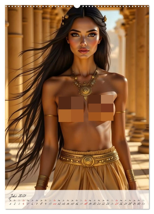Göttinnen der Ägypter (CALVENDO Premium Wandkalender 2027)