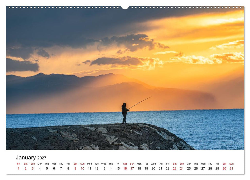 Magical sunsets. Lights between heaven and earth (CALVENDO Monthly Calendar 2027)