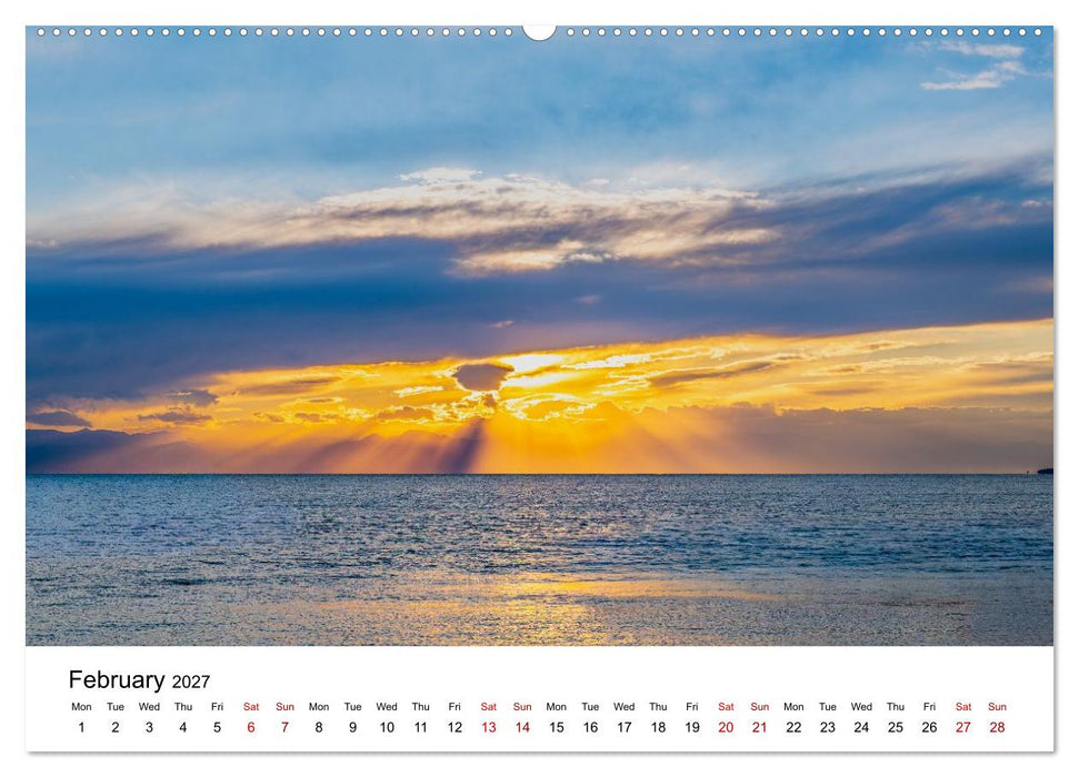 Magical sunsets. Lights between heaven and earth (CALVENDO Premium-Calendar 2027)