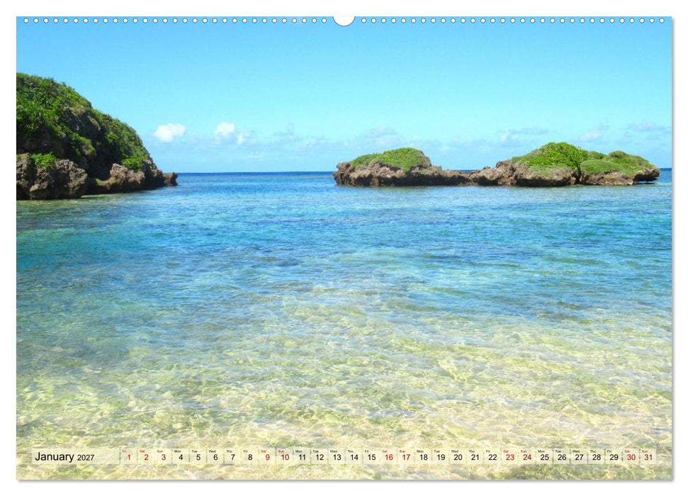 Okinawa Islands (CALVENDO Monthly Calendar 2027)