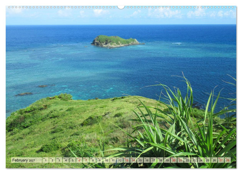 Okinawa Islands (CALVENDO Monthly Calendar 2027)