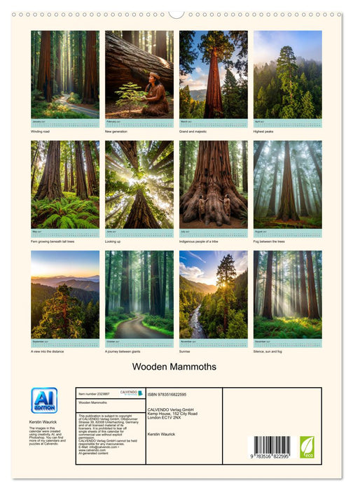Wooden Mammoths (CALVENDO Premium-Calendar 2027)