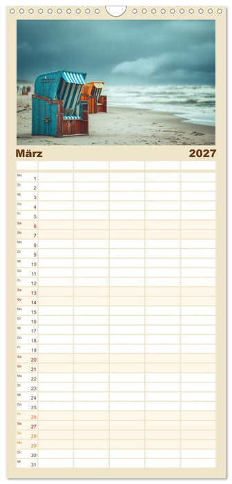 Stühle Körbe Liegen (CALVENDO Familienplaner 2027)