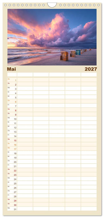 Stühle Körbe Liegen (CALVENDO Familienplaner 2027)