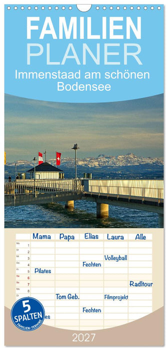 Immenstaad am schönen Bodensee (CALVENDO Familienplaner 2027)