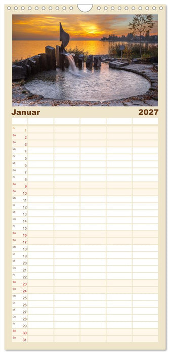 Immenstaad am schönen Bodensee (CALVENDO Familienplaner 2027)