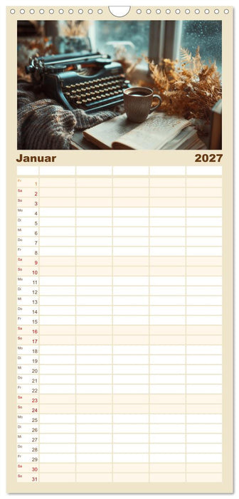 Zeitgeflüster (CALVENDO Familienplaner 2027)