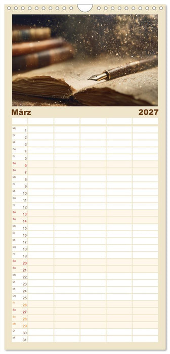 Zeitgeflüster (CALVENDO Familienplaner 2027)