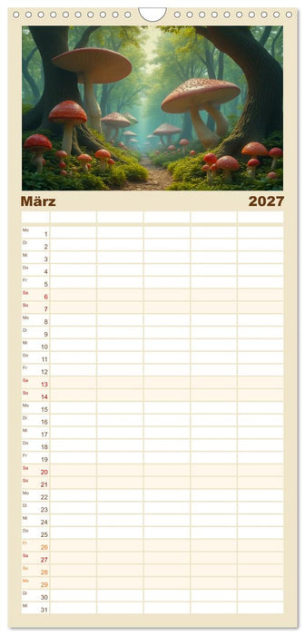 Fabelhafte Orte – Landschaften aus Märchen und Sagen (CALVENDO Familienplaner 2027)