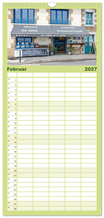 Smaragdküste Côte d'Émeraude. Der malerische Norden der Bretagne (CALVENDO Familienplaner 2027)