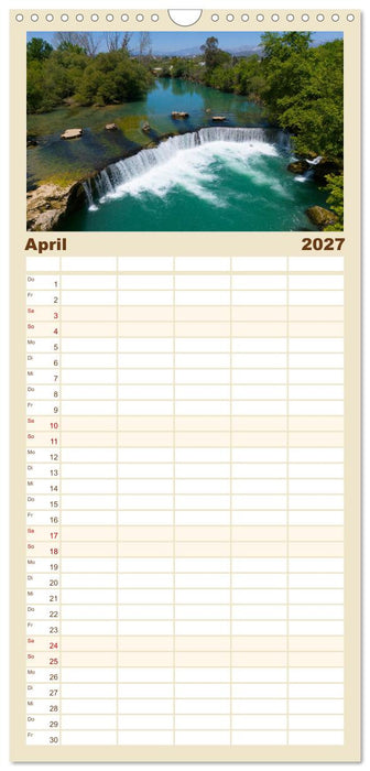 Landschaften der Türkei (CALVENDO Familienplaner 2027)