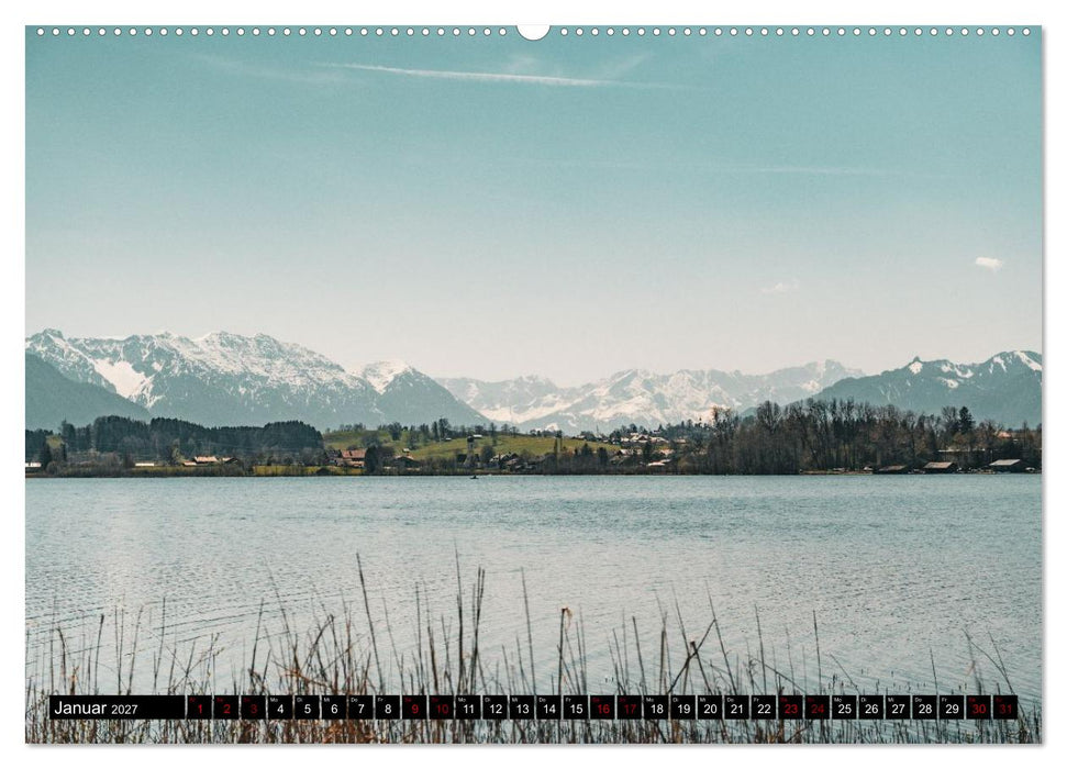 Bayrische Seen und Wälder (CALVENDO Wandkalender 2027)