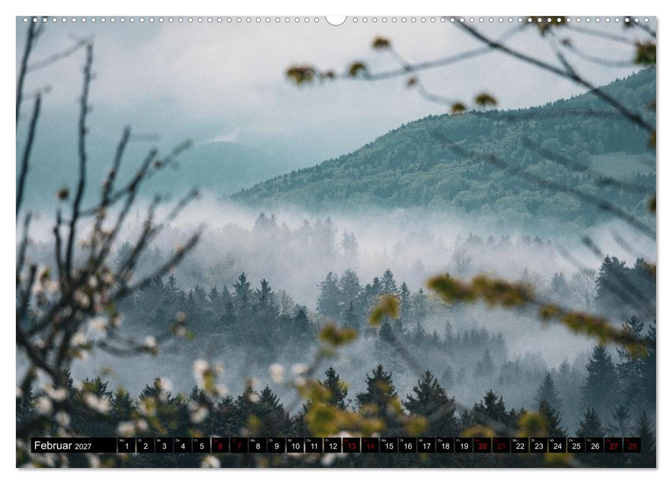 Bayrische Seen und Wälder (CALVENDO Wandkalender 2027)