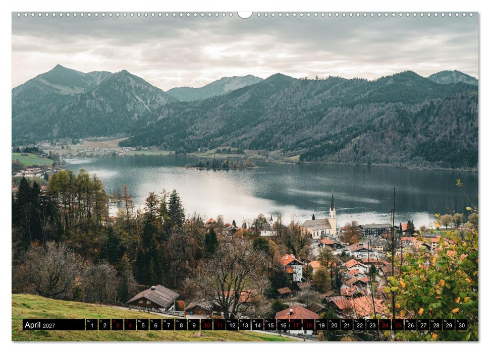 Bayrische Seen und Wälder (CALVENDO Wandkalender 2027)