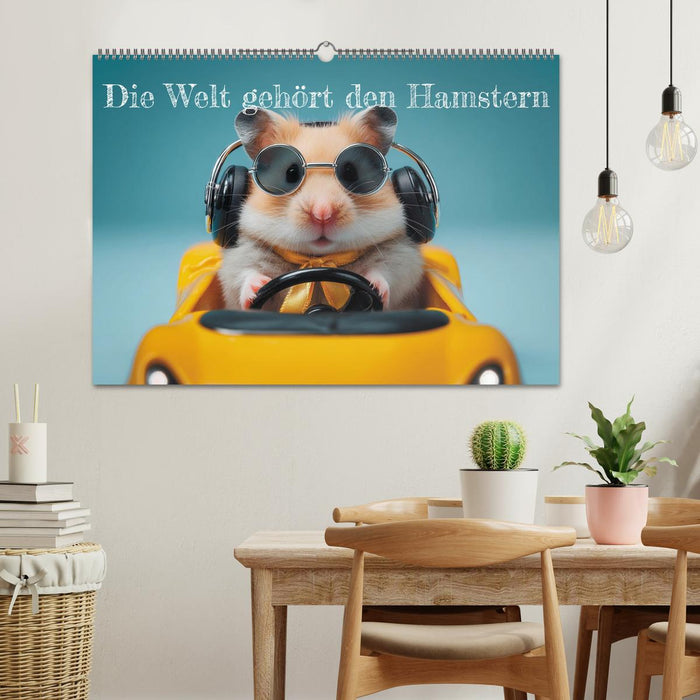 Die Welt gehört den Hamstern (CALVENDO Wandkalender 2027)