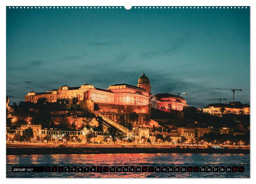 Glanzvolles Budapest (CALVENDO Premium Wandkalender 2027)
