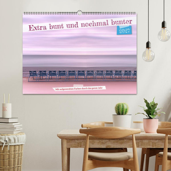 Extra bunt und nochmal bunter (CALVENDO Wandkalender 2027)
