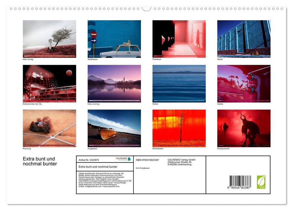 Extra bunt und nochmal bunter (CALVENDO Premium Wandkalender 2027)