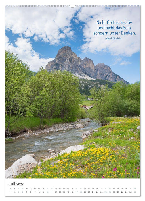 Christliche Natur-Poster (CALVENDO Premium Wandkalender 2027)