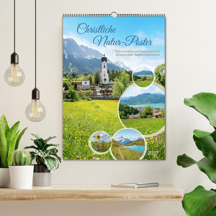 Christliche Natur-Poster (CALVENDO Wandkalender 2027)