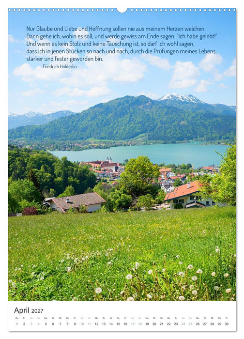 Christliche Natur-Poster (CALVENDO Wandkalender 2027)