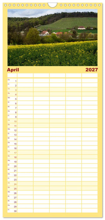 Schöner Kraichgau (CALVENDO Familienplaner 2027)
